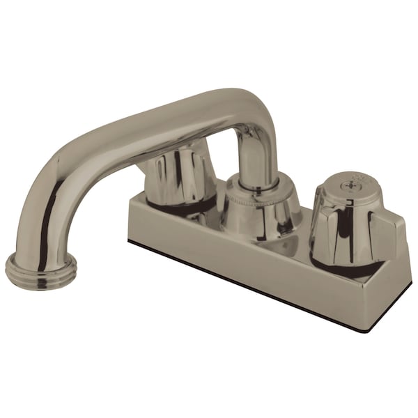 Laundry Tray Faucet, Brushed Nickel